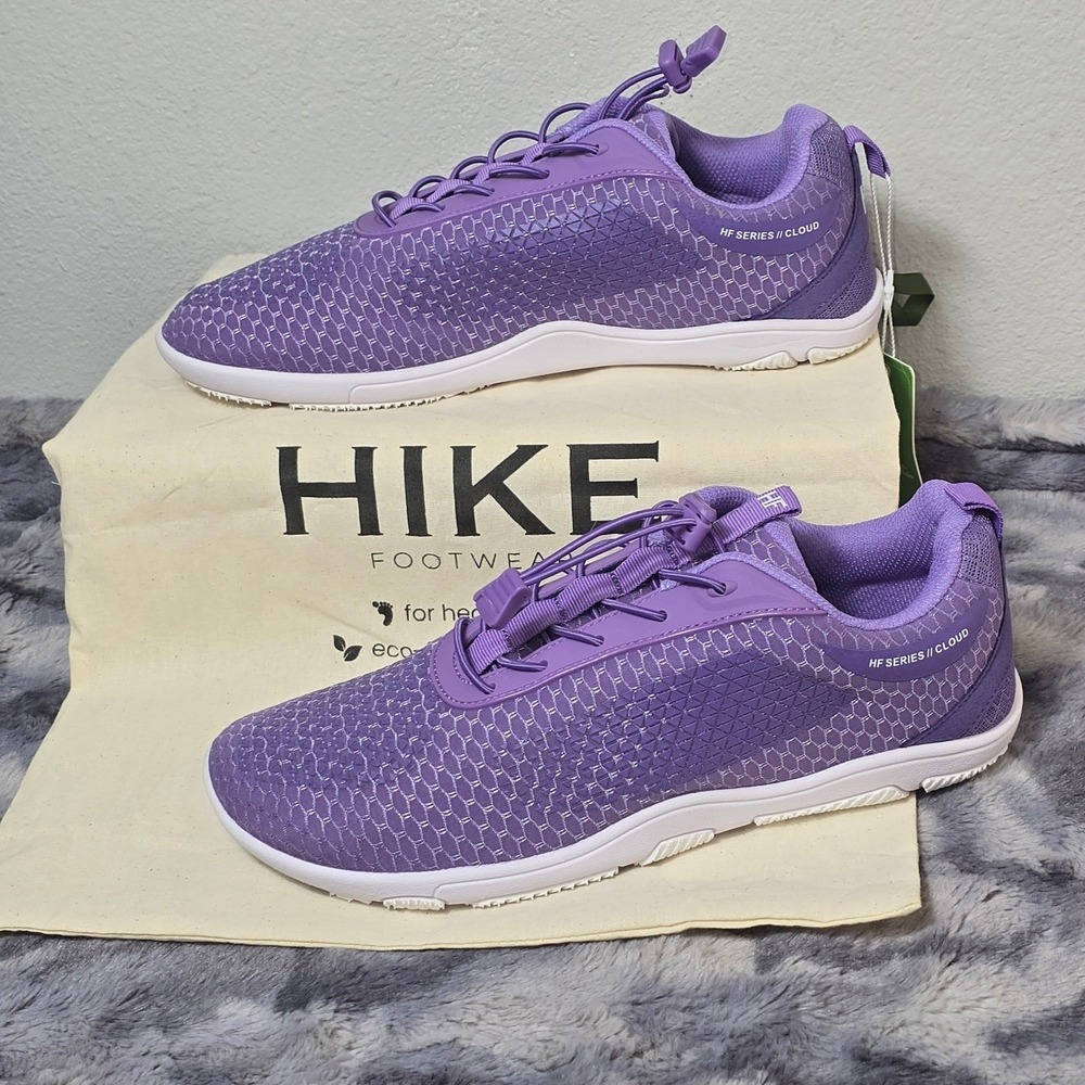 NWT Hike Footwear Cloud/ Flow Purple Barefoot Sneakers Womens EU 40 US 9